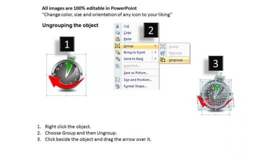 Business Stopwatch 4 PowerPoint Slides And Ppt Diagram Templates