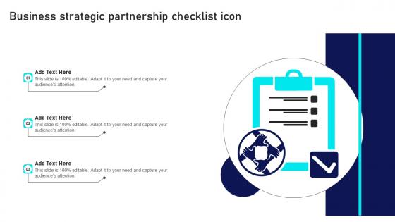 Business Strategic Partnership Checklist Icon Formats Pdf Business Strategic Partnership Checklist Icon Formats Pdf