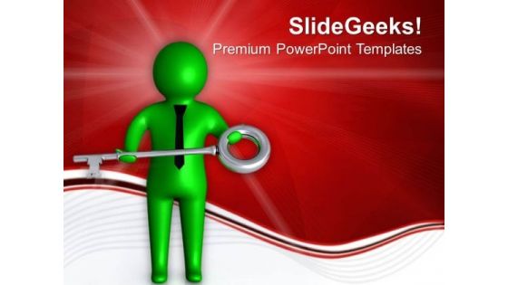 Business Strategies And Key To Success PowerPoint Templates Ppt Backgrounds For Slides 0713