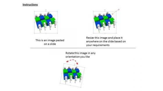 Business Strategy Concept Of Team Work 3d Image Basic Concepts