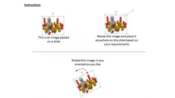 Business Strategy Concepts 3d Illustration Of How To Save Money Basic