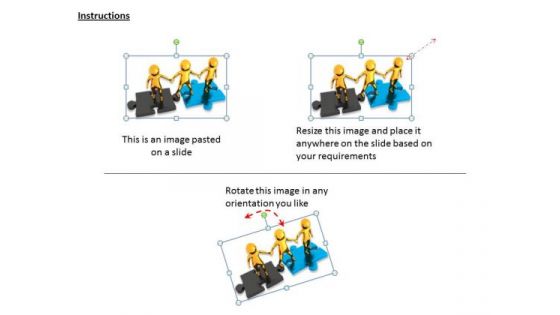 Business Strategy Concepts 3d People Together Find Solution Adaptable