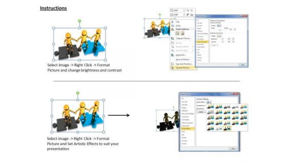 Business Strategy Concepts 3d People Together Find Solution Adaptable