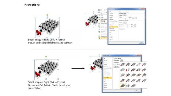 Business Strategy Consultant 3d Image Of Presentation Lecture Concept Statement