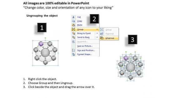 Business Strategy Consultant 7 Stages Interconnected Process Ppt PowerPoint