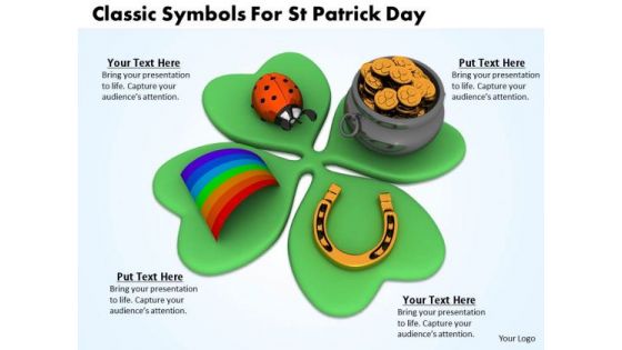 Business Strategy Consultant Classic Symbols For Patrick Day Images
