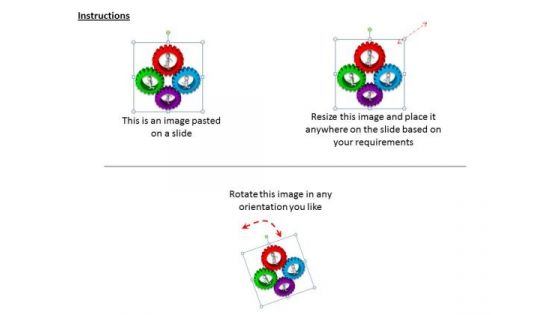 Business Strategy Consulting 3d People Gears Directions Adaptable Concepts