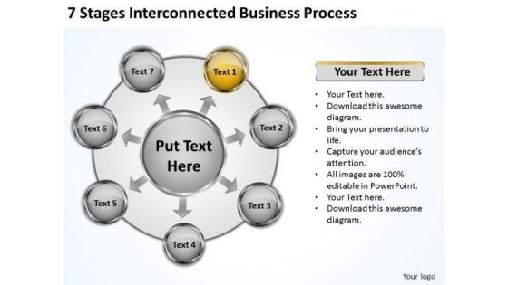 Business Strategy Consulting 7 Stages Interconnected Process PowerPoint Business Strategy Consulting 7 Stages Interconnected Process PowerPoint