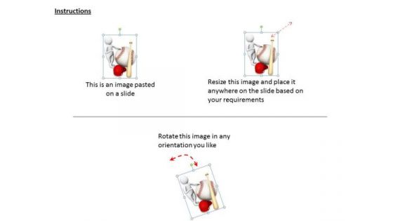 Business Strategy Development 3d Illustration Of Baseball Game Concept Statement