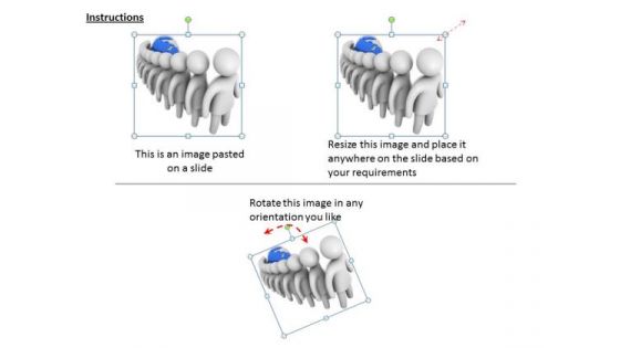 Business Strategy Development 3d Image Of Population Growth Adaptable Concepts