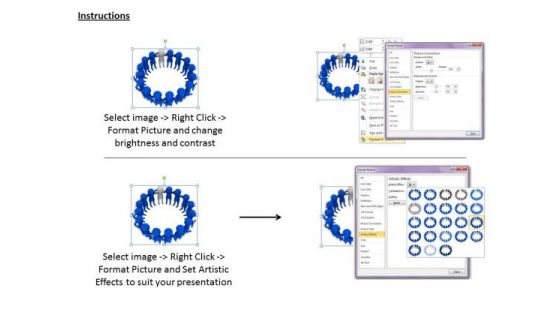 Business Strategy Examples 3d Team Holding Hands Adaptable Concepts