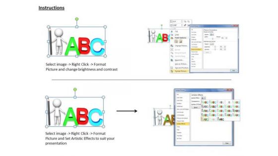 Business Strategy Examples Write Alphabets With Pencils Basic Concepts