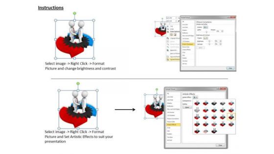 Business Strategy Formulation 3d Men Partnership Concept Character Models