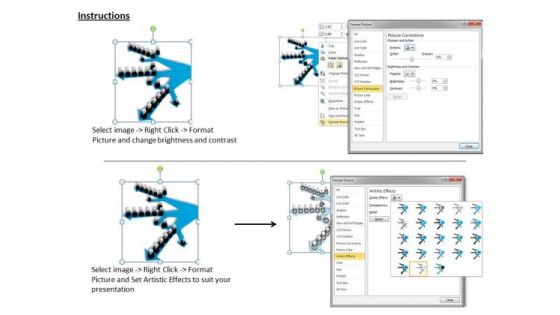 Business Strategy Formulation 3d Team Network Character Models