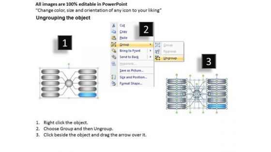 Business Strategy Formulation To 5 Stages Process Diagram Plan And