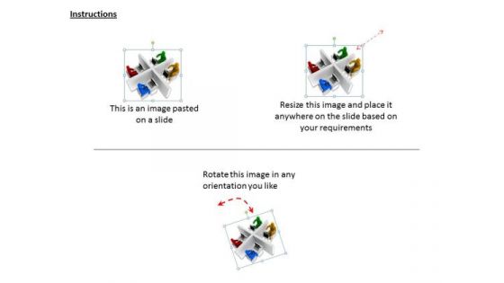 Business Strategy Implementation 3d Team Working An Office Basic Concepts