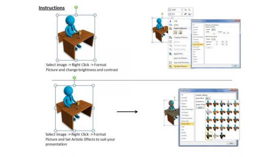 Business Strategy Implementation Be Executive 3d Character Models