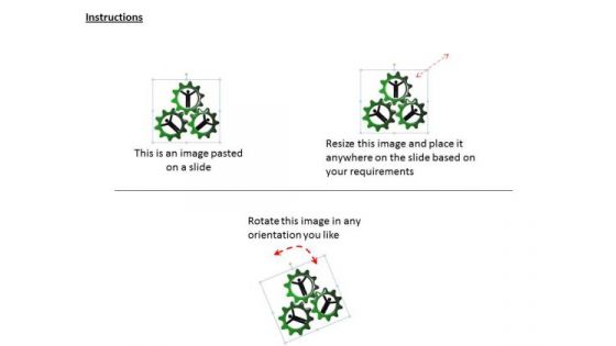 Business Strategy Implementation People Gears Work Together Images