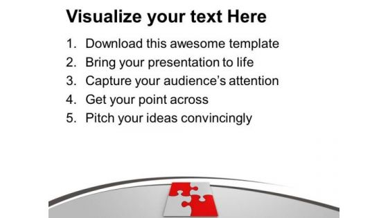 Business Strategy In Form Of Puzzles PowerPoint Templates Ppt Backgrounds For Slides 0413