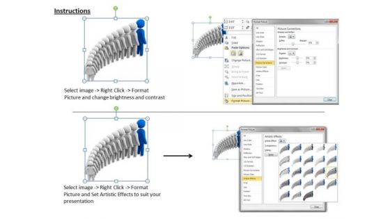 Business Strategy Innovation 3d Leader Of Team Adaptable Concepts