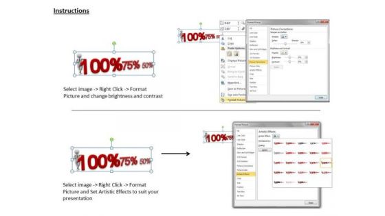 Business Strategy Innovation 3d Man Showing Decline Percentage Adaptable Concepts