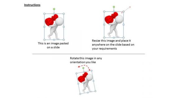 Business Strategy Innovation 3d Man With Red Chess Piece Basic Concepts
