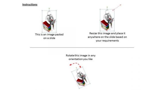 Business Strategy Plan 3d Man Working On Communication Skills Concept Statement