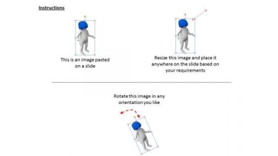 Business Strategy Plan Template 3d Illustration Of Brain Power Concept