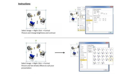 Business Strategy Plan Template 3d Image Of Team Discussion Characters