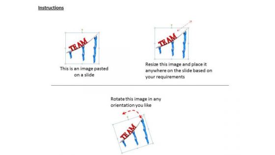 Business Strategy Planning 3d Image Of Team Work Concepts
