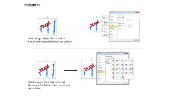 Business Strategy Planning 3d Image Of Team Work Concepts