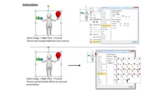 Business Strategy Process 3d Illustration Of New Idea Basic Concepts