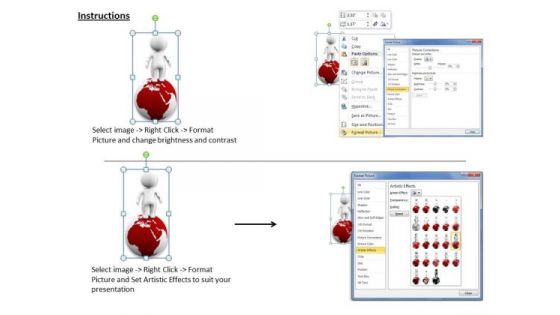 Business Strategy Process Be Global Person Adaptable Concepts