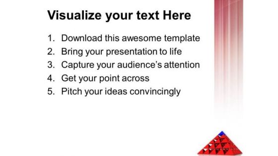 Business Strategy Pyramid PowerPoint Templates Ppt Backgrounds For Slides 0413