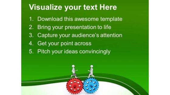 Business Strategy To Follow Right Gear Process PowerPoint Templates Ppt Backgrounds For Slides 0713