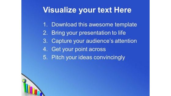 Business Success Graph Globe PowerPoint Templates Ppt Backgrounds For Slides 1212