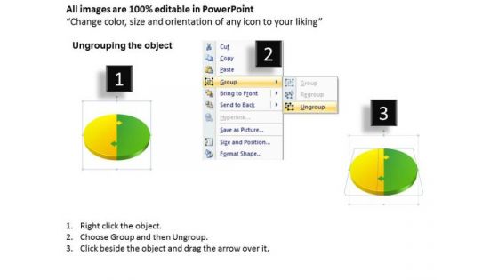 Business Success PowerPoint Templates Business 3d Jigsaw Circular Pie Chart Ppt Slides