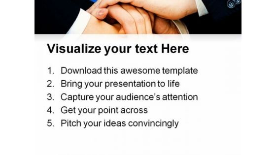Business Team Handshake PowerPoint Templates And PowerPoint Backgrounds 0611
