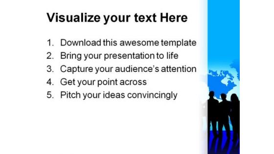 Business Team People PowerPoint Templates And PowerPoint Backgrounds 0411