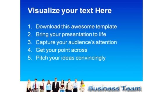 Business Team People PowerPoint Templates And PowerPoint Backgrounds 1011