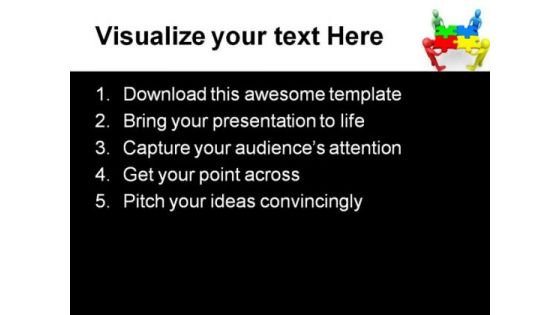 Business Team Shapes PowerPoint Templates And PowerPoint Backgrounds 0511