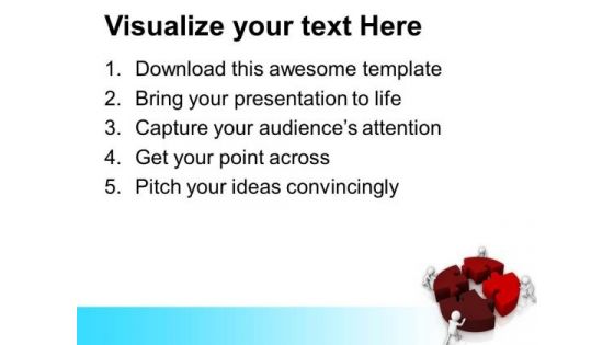 Business Team Solves The Business Problem PowerPoint Templates Ppt Backgrounds For Slides 0813