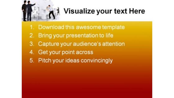 Business Teamwork Leadership PowerPoint Templates And PowerPoint Backgrounds 0511