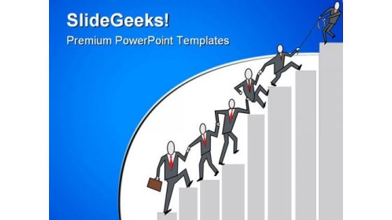 Business Teamwork Success PowerPoint Templates And PowerPoint Backgrounds 1011