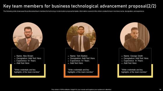 Business Technological Advancement Proposal Ppt Powerpoint Presentation Complete Deck With Slides