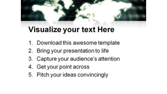 Business Technology Background Global PowerPoint Templates And PowerPoint Backgrounds 0511