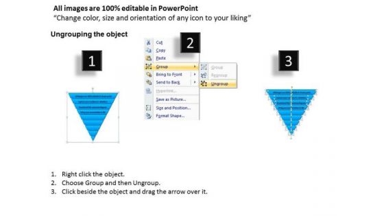 Business Triangles PowerPoint Templates Editable Pyramid Process Ppt Slides