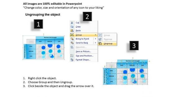 Business Unit Strength Ge Mckinsey Matrix PowerPoint Presentation Slides