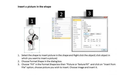 Business Use Case Diagram Example Trophy Winner PowerPoint Templates Ppt Backgrounds For Slides