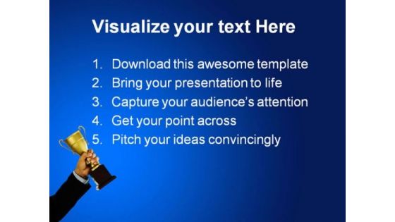 Business Winner Success PowerPoint Templates And PowerPoint Backgrounds 0411